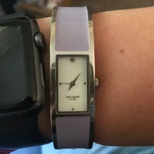 Kate Spade ‘Lay in Lavender’ bangle watch
